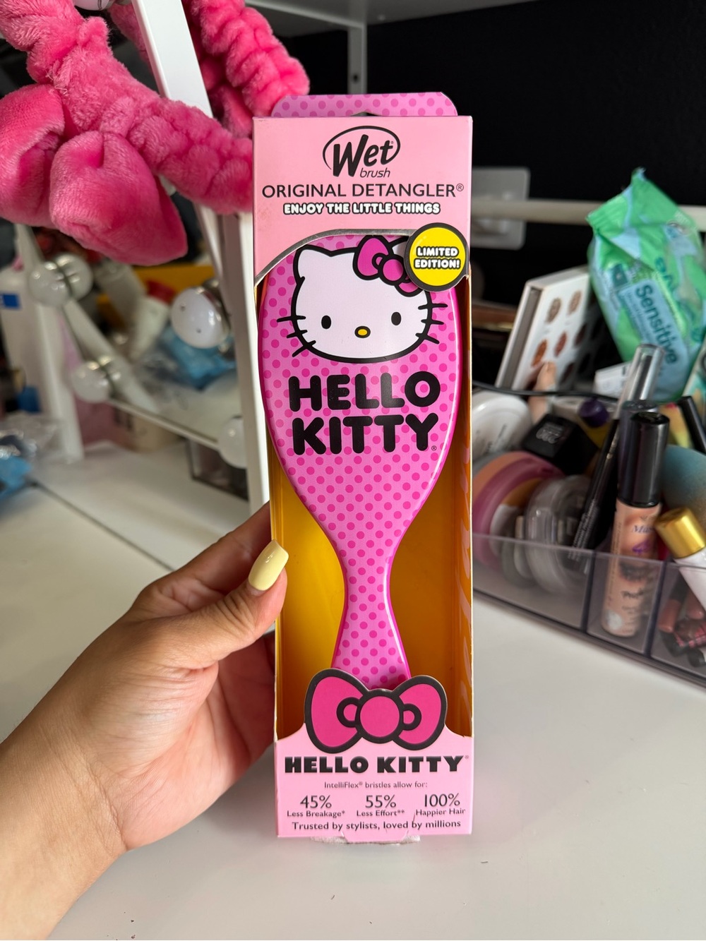Wet Brush Hello Kitty Original Detangler - Pink